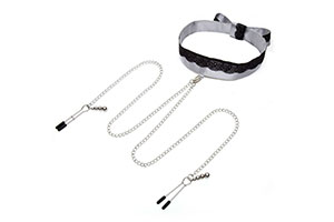 Collier BDSM ріnсеs seins